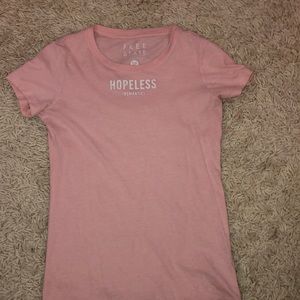 New light pink tee